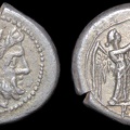 Cr. 53/1 Anonymous Victoriatus, after 211 B.C., Rome mint