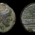 Cf. Cr. 106/5 Anonymous victoriatus, 209-208 B.C., Central Italian(Etrurian?) mint