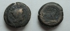 Cr. 180/5 SAX Æ sextans, 169-158 BC