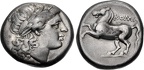 Cr. 26/1 Apollo/Horse ROMA Didrachm, circa 235 BC