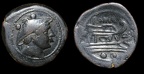 Cr. 65/6 "AVR" Aurunculeius Sextans, 209 BC, Sardinia