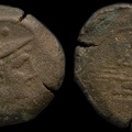 Cr. 137/6 Second crescent series Æ Sextans, 194-190 B.C. Rome mint