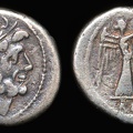 Cr. 92/1b Anonymous victoriatus, 211-208 B.C., Uncertain mint(traditionally, Croton)