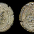 Cr. 61/7 "Victory" series Æ Uncia, 211-208 B.C., Central Italian mint