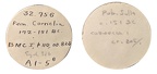 Boston MFA tray tag for Cr. 205/1 P SVLA AR denarius