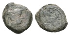 Cr. 195/5 ass series Æ Sextans, 169-158 B.C., Rome