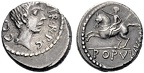 Cr. 518/2 C Caesar Octavianus AR Denarius, Italy, 41 BC
