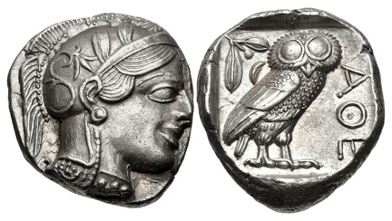 Athens, AR Tetradrachm, 454-404 BC