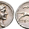 Cr. 408/1a C Calpurnius Piso L.f. Frugi, 61 B.C.