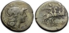 Cr. 146/1 "AVTR" denarius, 189-180 BC, Rome mint