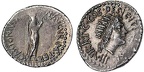 Cr. 533/2 M Antonius AR Denarius, 38 B.C., Athens