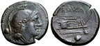 Cr. 42/- McCabe Group B Anonymous uncia, Sicily, 214-212 BC