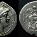 Cr. 44/5 IX.24/Group 6, Anonymous denarius, after 211 BC