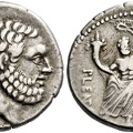 Cr. 397/1 P Cornelius Lentulus Spinther AR denarius, 71 BC
