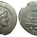 Cr. 41/9 McCabe A2 anonymous sextans, 215-212, Rome