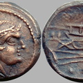 Cf. Cr. 106/- McCabe E1 Anonymous quadrans, 209-208 B.C., Etrurian? mint