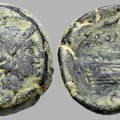 Cr. 100/6b "CA" series uncia, 211-206 BC, Canusium mint
