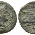 Cr. 43/6 - L2.8 - "L" Æ Semuncia, 214-212 B.C., Luceria