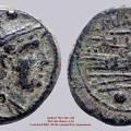Cr. 86/- A.5a Æ Sextans, 211-206 BC, Luceria outstep