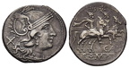 Cr. 75/1b C AL Denarius, 209-208 BC, Sicilian mint